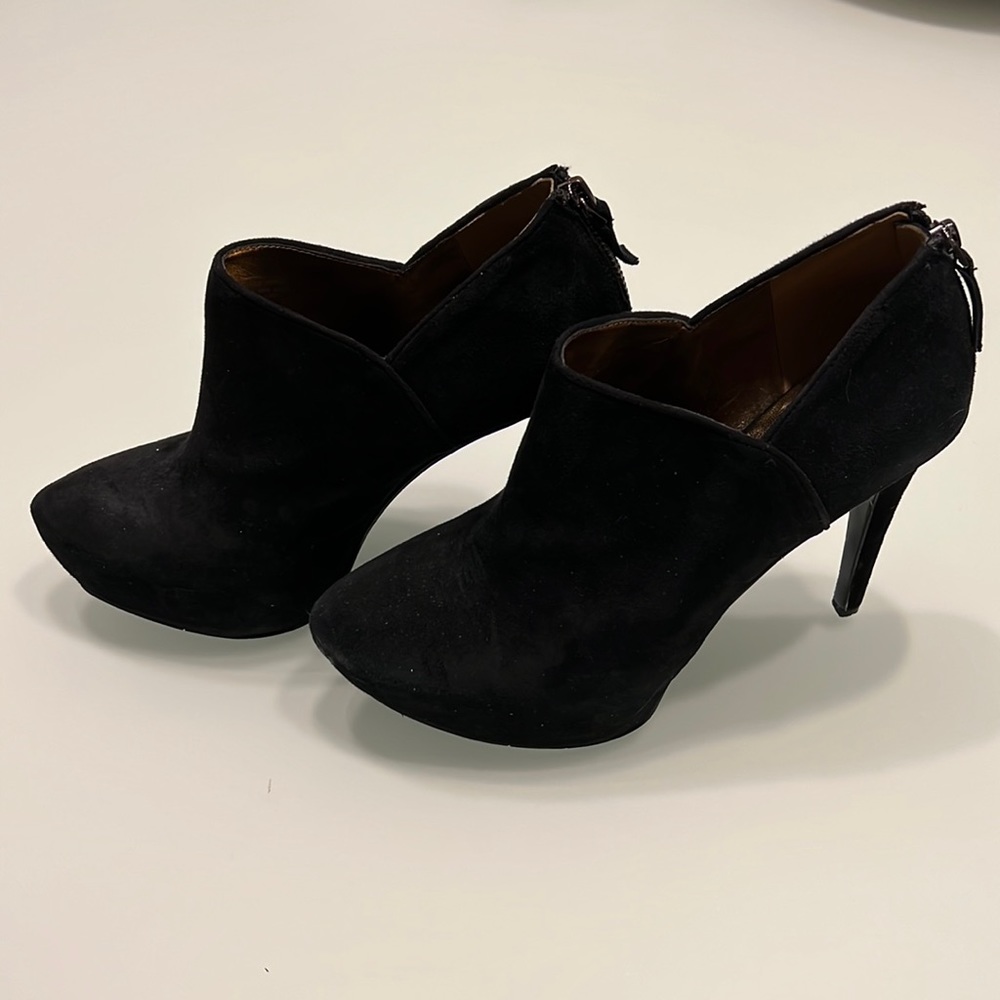 High Heeled Platform Booties